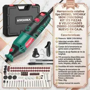 🔧🔥 HERRAMIENTA ROTATIVA HYCHIKA TIPO DREMEL — 180W 🔥🔧 🛠️ ¡KIT COMPLETO PARA TRABAJAR, CREAR Y REPARAR! ⚡ Potencia - Img 57812132