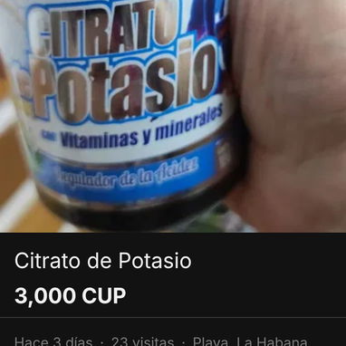 Citrato de Potasio - Img 94362309
