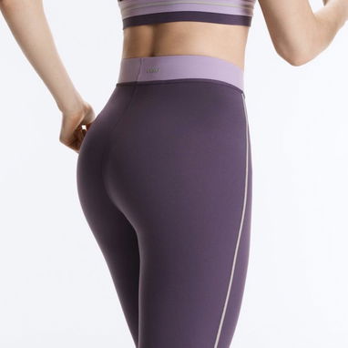 Leggin OYSHO licra morada talla S - 2/2