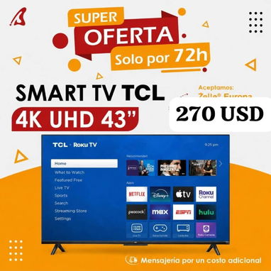 Smart TV TCL Samsung Hisense ONN - Img 125154160