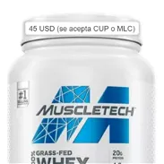 (Proteína) WHEY PROTEIN GRASS-FED (MUSCLETECH) 23 SERV [CUP/MLC/USD] - Img 45644309