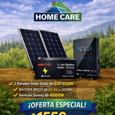 Kit solar, tenemos varias ofertas somos de Pinar del Rio. Precio en las fotos - 6/6