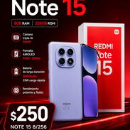 Note 15 (8GB+256GB) Global batería 🔋 6000 Ah 💢Sellado En Caja 💢🟢 - Img 56568809