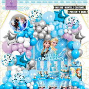 Set decorativo 100 piezas de frozen - Img 54272685