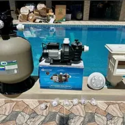Bomba de agua para piscina con todos sus accesorios - Img 55766047