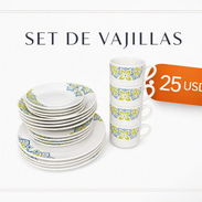VAJILLAS..SET DE 20 PCS - Img 56767108
