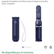 Ventilador de mano convertible (linterna, y cargador portátil) - Img 55114734