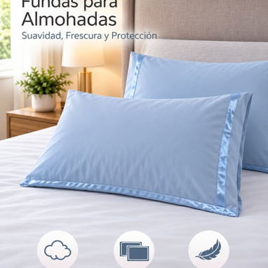 Fundas de Almohada Majestic – Pack de 2 (c) - 3/5