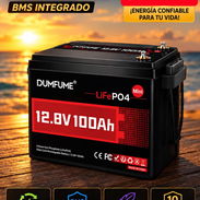 Baterías Dumfume lifepo4, 12.8v 100 amp - Img 57614747