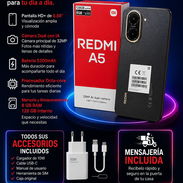 XIAOMI redmi A5 nuevo con todos sus accesorios - Img 55324627