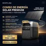ECOFLOW combo de energía solar premium - Img 55262296