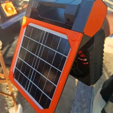 Ventilador Recargable/Solar Aili (7800mha) Cod:Alofoke - Img 122029770