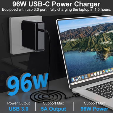 📞53884600.🎇 Cargador de portátil USB C de 96 W🎇 Mensajería disponible.🚴 - Img 120401930