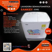 🚨 8KG 🚨 LAVADORA SEMIAUTOMÁTICA SANKEY 8KG. MENSAJERÍA CON FACTURA Y GARANTÍA. TLF 54833699 - Img 51021765
