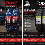 LLANTAS Y NEUMÁTICOS PARA TRICICLOS ELÉCTRICOS Y MOTOS | BESAFE Y RAPID | RING 10 Y RING 12 | ALTA CALIDAD - Img 56542393