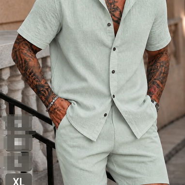 Conjuntos de short y camisa de hombre ver catálogo - 5/9