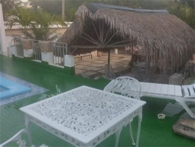 Se renta casa con piscina,3 habitaciones climatizadas ubicada4 cuadras de playa Boca Ciega, reservas por WhatsAp52463651 - Img main-image-42585967