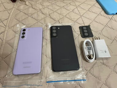Samsung S21 FE color lila con accesorios me lo mandaron hace unos días 59530753 - Img main-image