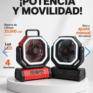 Ventilador recargable F6 - Img 58082716