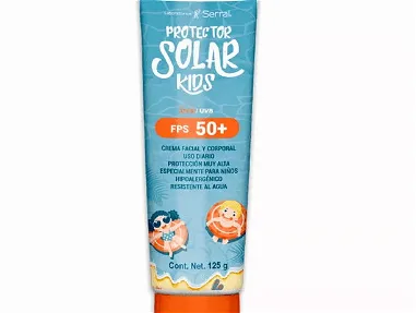Protector solar sol sun facial y corporal de 50 fps + protección a radiaciones uva de 100 g - Img 68024063