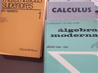 Libros de Matemática a todos los Niveles hasta Nivel Superior ,en buen estado y a buen Precio!!! - Img 66226346