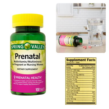 Pomos de prenatal 100 tab sellados, y ácido folico de 400 tab pomo sellado 55595382 - 2/2