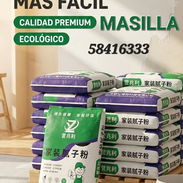 Masilla 20kg interiores terminación blanca y fina sin grumos totalmente liso - Img 54315001
