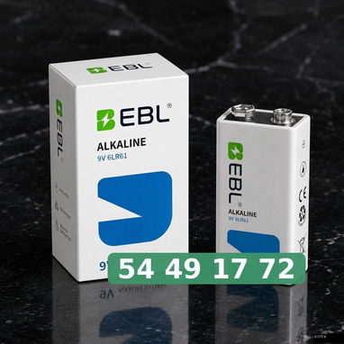 Pila 9V EBL NO RECARGABLE - 2/3