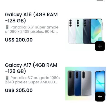Telefonos variados (Samsung, Xiaomi, TCL..entre otros) con precios desde 105 USD. Nuevos en caja sellada. Damos garantía - 5/6
