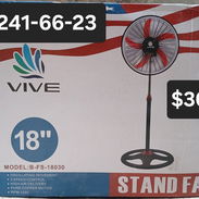 VENTILADOR DE PEDESTAL DE 18 PULGADAS (NO ES RECARGABLE) EN $30 USD - Img 57395617
