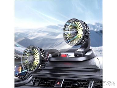 ✳️ Ventilador Autos Ventilador USB Auto 🛍️ Ventilador Carro Gama Alta Aire Acondicionado Carros NUEVO - Img 57166562