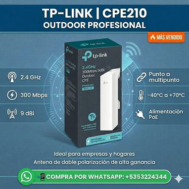 TP-LINK PHAROS CPE210 Y CPE510 NUEVOS - - Img 124211031