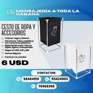 🧺 CESTO DE ROPA Y ACCESORIOS 💰 Precio: 6 USD - Img 57213406
