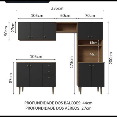 Muebles de cocina 4en1 importados nuevos en caja - 3/4