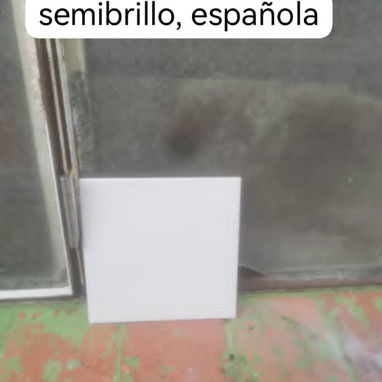 Nueva mente Cerámica importada , blanco coco de 20×20 en 14 usd el mt cuadrado mensajería según cantidad y municipio - 2/2