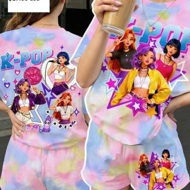 Ropa de niña de las guerreras K-pop - Img 121520401