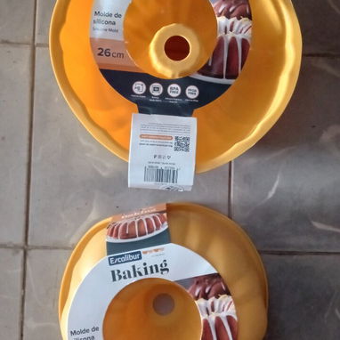 Molde estriado de silicona antiadherente de gran tamaño para tartas, brownies, pan, pasteles - Img 123117194