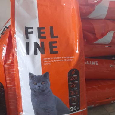 Pienso de gato FELINE por lb a 1000 cup - Img 124798937