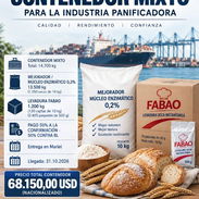 Contenedor mixto para panaderías: mejorador y levadura Fabao · venta por contenedor - Img 58238116
