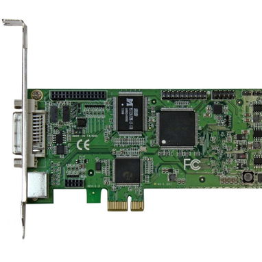 🔥 Capturadora PCIe PEXHDCAP60L NUEVA | HDMI/DVI/VGA/COMPONENT | 1080p 60FPS - 3/5