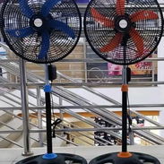 Ventilador de pedestal Milexus 18" 45💵 con 🚘 incluído Azul 💙, Naranja 🍊 - Img 55896199