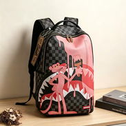 Mochila Sprayground Pamtera Rosa negra y rosada - Img 58087708