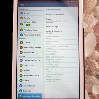 Tablet Samsung Galaxy Tab E de uso en perfecto estado - 60 usd - Img 127639276