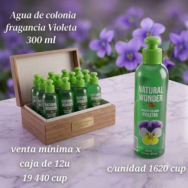 Papel Higiénico, Lavavjillas, crema Corporal de coco, desodorante  y agua de Colonia violeta - 5/5