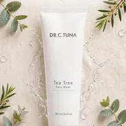 Limpiador facial de Tea Tree 🌿 de FARMASI. Ideal para cutis graso, mixto y con tendencia al acné. - Img 57627690