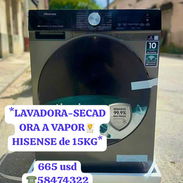 Lavadora secadora al vapor HISENSE 15kg - Img 55042184