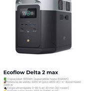 Ecoflow Delta 2 Max 1900Wh y 2048Wh - Img 57083258