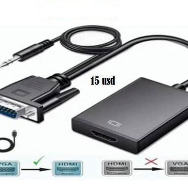Adaptadores HDMI-DVI-VGA - 4/5