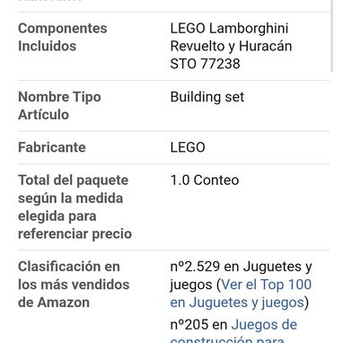 Lego Lamborghini Revuelto y Huracan STO - Img 123142298
