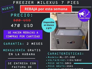Venta de freezer, de varias medidas - Img 68893530